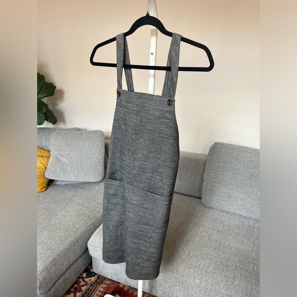 Overalls Cotton Apron dress | made in Montreal | atelier B